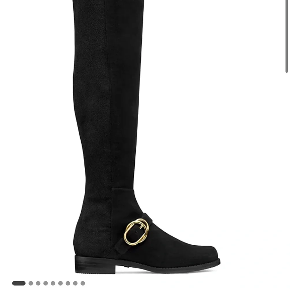 Stuart Weitzman Boots & Booties / Knee-High black SIELLA women Sz 11 NEW